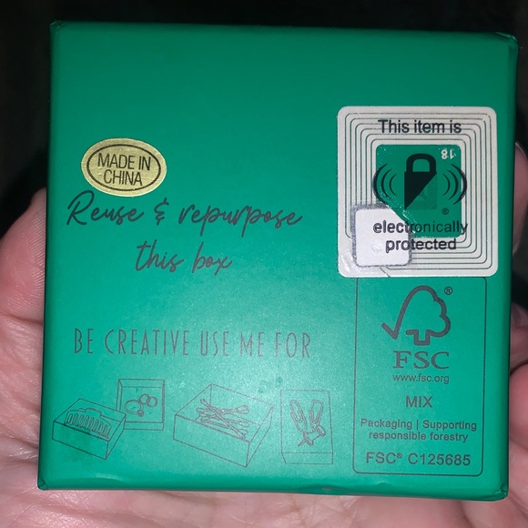 Piper K Gold and Red Burger & Fries Earrings Set - Picture 4 of 4